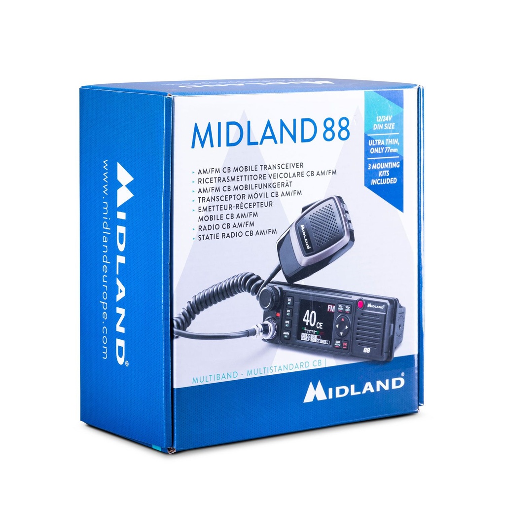 M88 Mobil 27MHz walkie-talkie (CB-radio)