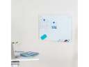 Magnetisk glas whiteboard - vægmont., rammeløs (60 x 45cm)
