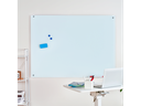 Magnetisk glas whiteboard - vægmont., rammeløs (120 x 90cm)