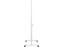 Magnetisk whiteboard - 2-sidet, alu.ramme, hjul (60 x 90cm)