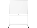 Magnetisk whiteboard - 2-sidet, alu.ramme, hjul (120 x 80cm)