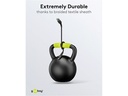 USB-A til Lightning Supersoft PD Tekstilkabel, 3A, Sort (2m)