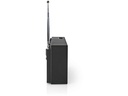 Bærbar FM-radio - AM/FM, Batteri, Analog, Sort