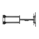 TV vægbeslag - 43-80" -15°/+5° vipbar, -90°/90°, 82-1015mm