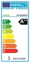 G45 Filament LED kronepære - 240V 1W opal, E14 sok. (2700K)