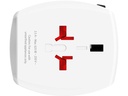 Rejseadapter MUV USB, Verden - 1xUSB-A, 1xUSB-C (3A)