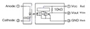 IR brudstrålesensor - 5Vdc, 3mm IR LED, NO (2 dele)
