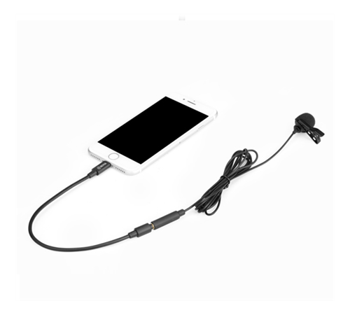 Reversmikrofon til iOS enheder (m. Lightning stik)
