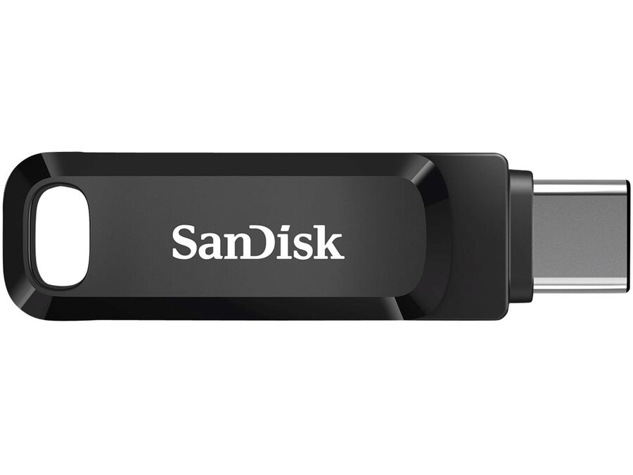Ultra Dual Drive Go 256GB USB 3.1 Gen 1 USB-C, Sort