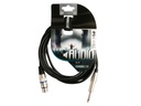XLR kabel - XLR hun til 6,35mm mono JACK han (3m)