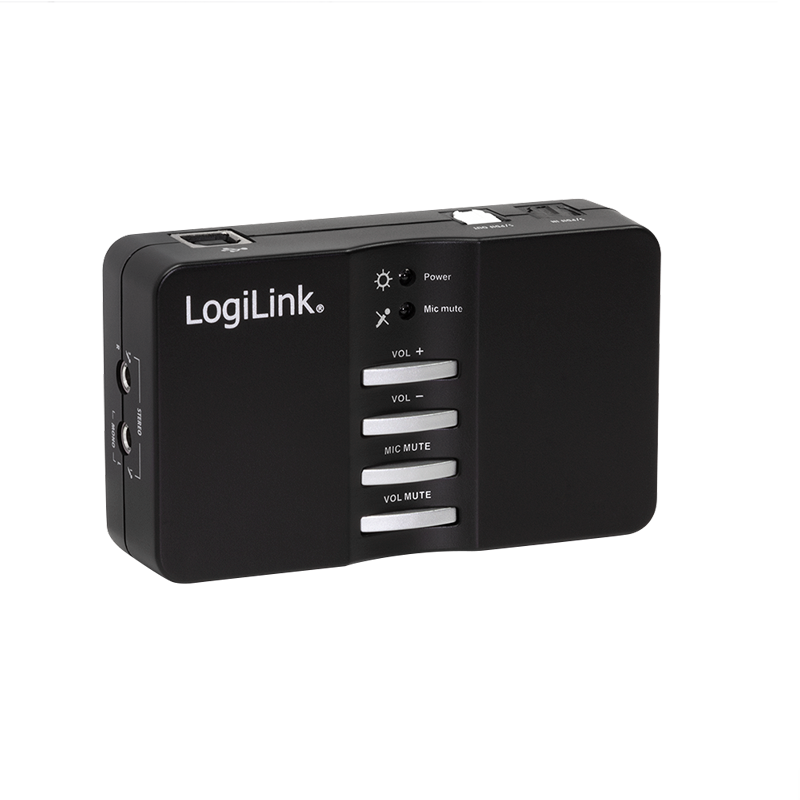 USB 8 kanals 7.1 sound box m. optisk toslink (S/PDIF)