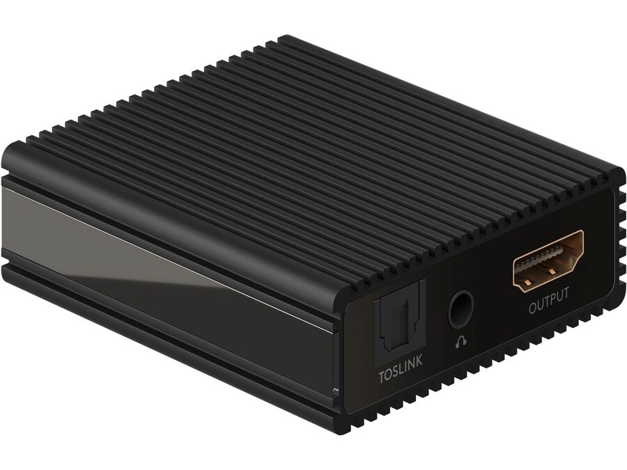 HDMI audio extractor - 2.0-/5.1-kan., ARC, S/PDIF/3.5mm