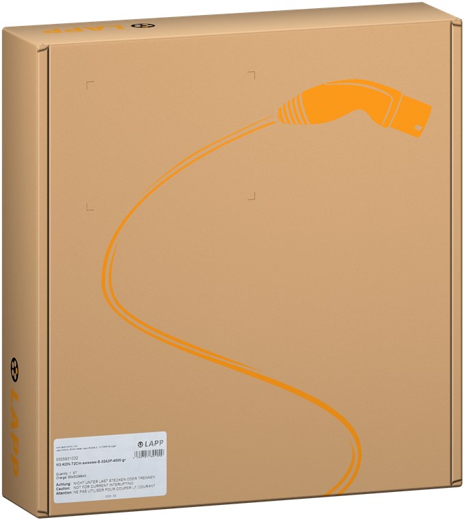 CEE Ladeadapter Universal, op til 22kW, 3-fase (1m)