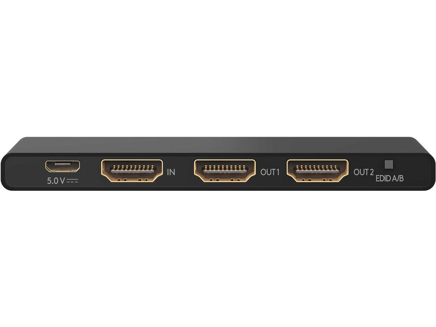 HDMI 2.0 splitter - 1 ind, 2 ud, 4K/60Hz, HDCP