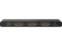 HDMI 2.0 splitter - 1 ind, 2 ud, 4K/60Hz, HDCP