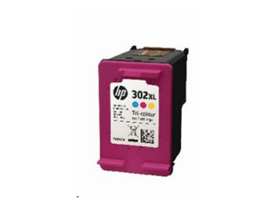 HP blækpatron - HP 302XL, Farve (original)
