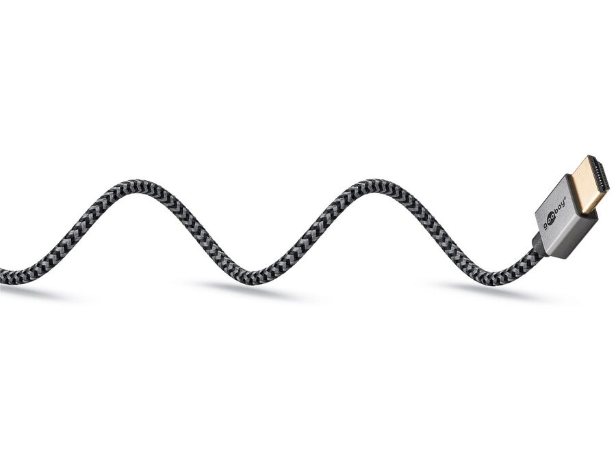 Slim Ultra High Speed HDMI™ 2.1 Textile Cable (1m)