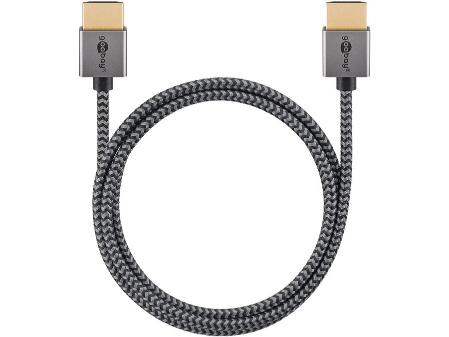 Slim Ultra High Speed HDMI™ 2.1 Textile Cable (1m)