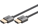 Slim Ultra High Speed HDMI™ 2.1 Textile Cable (1m)