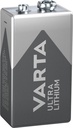 Ultra Lithium E-blok batteri - 9V 1200mAh