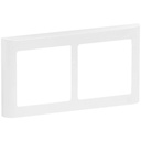 LK Fuga ramme SOFT 63 2x1m vandret - hvid