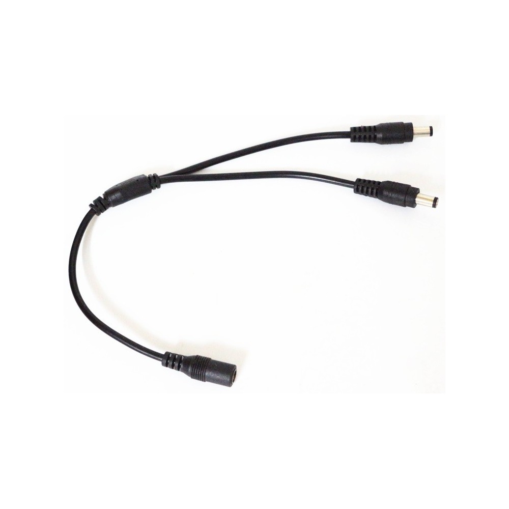 DC kabel splitter - Til sort LED strips, 5V-48V