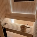 LEDlife Neon Sauna LED strip - 1M, 14W pr. meter, IP68, 24V