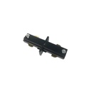LEDlife Mini Sort Skinnespot Samler til 1-faset Skinnesystem - 230V Input