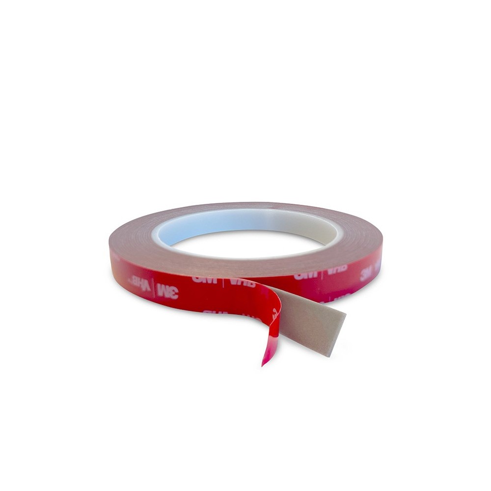 3M VHB Dobbeltklæbende Tape - 12mm x 5m Rulle - Stærk og Holdbar Fastgørelse