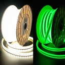 Selvlysende LED strip til arbejdslys 15m - IP67, 180 LED/m, 11W/m, 1000 lm/m, 4000K