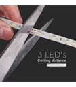 3,6W/M LED bånd, 3000K, 5 meter - 12V Varm hvid