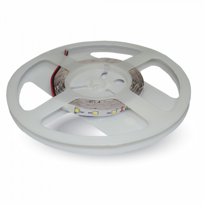 3,6W/M LED bånd, 4500K, 5 meter, Dags hvid, 12V
