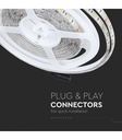 10,8W/M LED bånd, 3000K Varm hvid, 5 meter, 12V