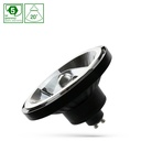 LED AR111 GU10 230V 10W 20° Varm Hvid sort Spectrum Spotlight - Effekt: 10W, Input: 230V, 800lm