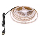 USB LED strip til TV og PC - 3 meter, 60 LED/m, IP65, 5V