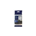Outlet: Brother TZe-SE4 sort på hvid sikkerhedstape 18mm x 8m - kompatibel tape til Brother labelmaskiner