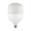 T160 LED Pære 60W E27 - Plastik, 6500K, med E40 Ring