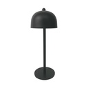 LED Bordlampe med 1800mAh Batteri, Ø115x300, 3i1, Sort Hus