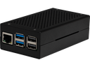 Alu. kabinet til Raspberry Pi 5 og M.2 HAT, Sort