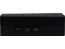 Alu. kabinet til Raspberry Pi 5 og M.2 HAT, Sort