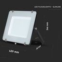 V-Tac 200W LED udendørs projektør med Samsung LED chip og 5 års producentgaranti