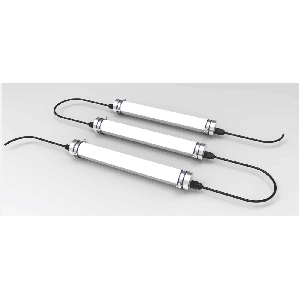 Dura66 40W LED armatur - 120 cm, IP66, gennemfortrådet, IK10, 145lm/W