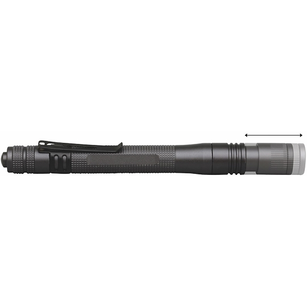 LED-Lommelygte med zoom, 130LM