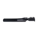 Streetos Slim 50W LED Udendørs Væglampe - Sort, 5000lm, RA80, IP65, 230V, 505x109x76mm, 5 års garanti