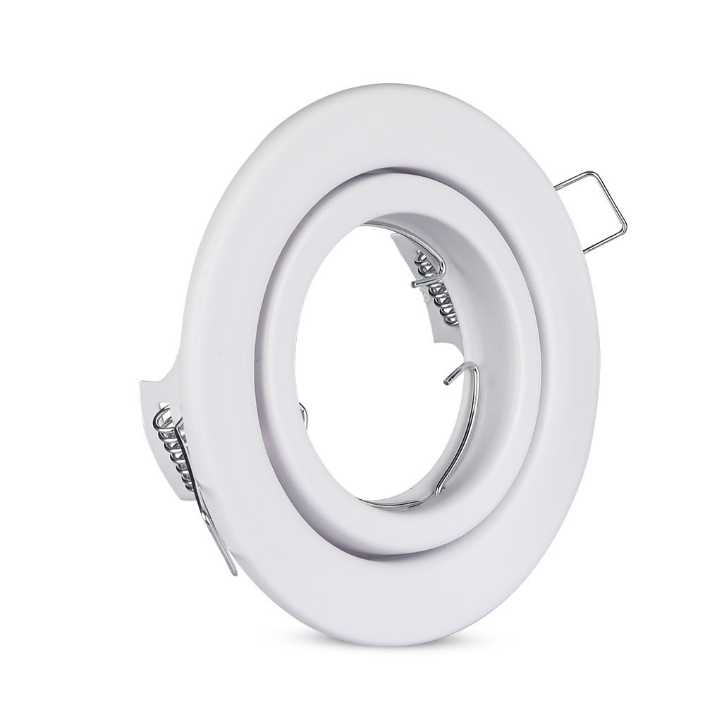 GU10 LED Pære, rund, hvid - Energibesparende lyskilde til dit hjem - Kvalitetsbelysning til enhver lejlighed