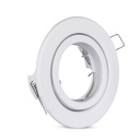 GU10 LED Pære, rund, hvid - Energibesparende lyskilde til dit hjem - Kvalitetsbelysning til enhver lejlighed