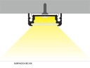 DIOFLEX Alu profil SURFACE14 F/TY 2m 24x9mm