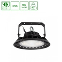 Plateo High Bay 100W Sort DALI IP65 IK08 230V 270x160mm - 5 års garanti