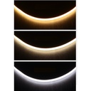 Vandtæt Neon COB strip - 230V, IP67, 288 LED, 11,5W/m, kan klippes hver 10cm