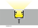 DIOFLEX Alu profil FLOOR12 K/U 2m 15,8x13,7mm